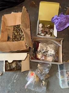 lot 27J image: Assorted Jewelry Components & Charms - Rings, Beads, Findings & Accessories