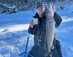 3 Nights Lodge, 1 Day Ice Fish Adventure, 1 Day Snowmobile Package