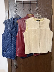 lot 51C image: Three Womens Vests - Margaret Godfrey, Apt 9, Clothes by Revue