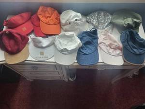 lot 213C image: Assorted Caps & Hats - Colorful Baseball Caps, Visors, Beanies & Sun Hats