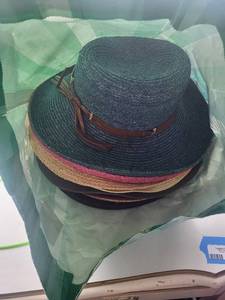 lot 229C image: Assorted Straw Hats Collection - Sun Sand, Liz Claiborne & Filippo Catari