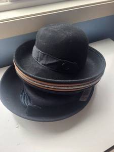 lot 232C image: Bridgetown Collection Wool Derby Hats (Lot of 6)