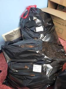 lot 278C image: Sun-Damaged Clothes Bag - Mixed Colors & Fabrics