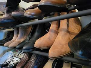 lot 298C image: Boots - Chinese Laundry Black Ankle (Size 8.5 M) & Assorted Womens Boots