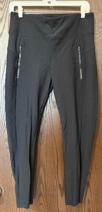 lot 2C image: Athleta Leggings - High-Waist with Perforated Panels, Size M