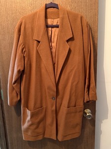lot 382C image: Bergdorf Goodman Coat - 100% Cashmere Camel - Size 10