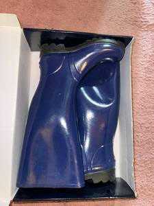 lot 11C image: Polo Sport Ralph Lauren Rain Boots - Knee-High Blue Rubber