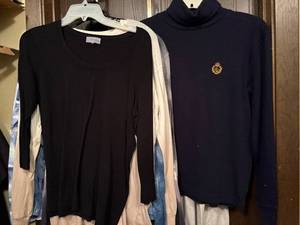 lot 135C image: Ralph Lauren, H&M, Sutton Studio, Margaritaville and Amber Sun womens tops