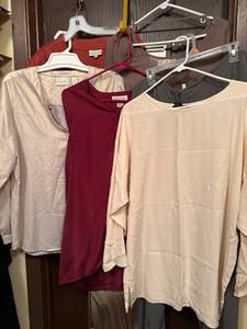 lot 139C image: Eileen Fisher, David Dart, Chicos, Pink Republic, Bogari womens topssets