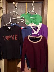 lot 165C image: Lauren Ralph Lauren, J. Crew & Mixed Brands Womens Tops (Lot of 6)