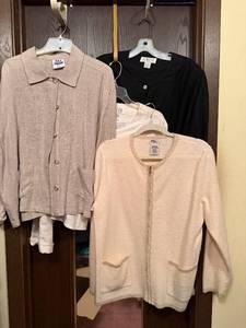 lot 172C image: Finity, Bay Street, Classic Elements Cardigans - Mixed Brands (Lot of 4)