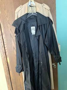 lot 392C image: J. Gallery - Trench Coat - Black & Beige (2-Pack)