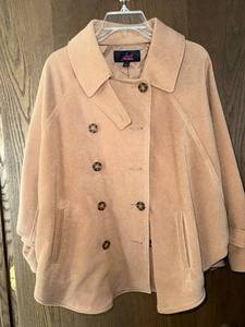 lot 397C image: Jack by BB Dakota Camel Double-Breasted Coat