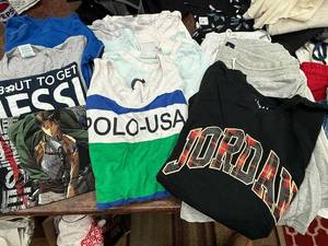 lot 408C image: Graphic Tees & Bottoms Collection - Nike Air Jordan, American Eagle Mens, GAP, POLO, Yellowstone Natal. Park