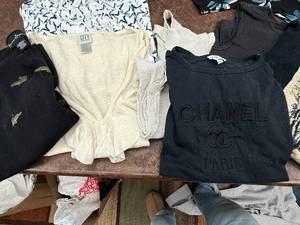 lot 409C image: CHANEL (knock-off), City DKNY, Rafaella, Mercer & Madison branded - tops and tees