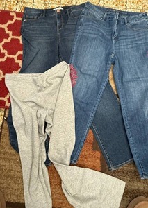lot 410C image: Ella Moss Jeans, Bloomingdales sweatknit pants, Chicos Jeans - womens