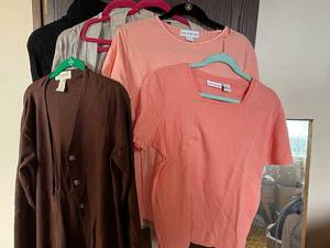 lot 433C image: Croft & Barrow, LC Lauren Conrad & Apt. 9 - Mixed Womens Tops & Cardigans