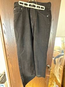 lot 457C image: Ralph Lauren RL Jeans - Black Denim, 5-Pocket Straight Leg