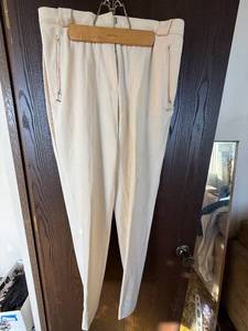 lot 461C image: Lauren by Ralph Lauren Pants - Size 14 Beige Tailored Dress Trousers