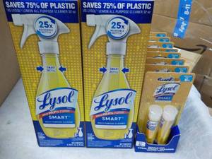 lot 19 image: 2 Lysol Smart Spray Bottles and 16 ...