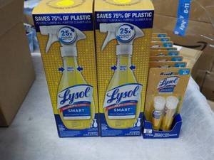 lot 20 image: 2 Lysol Smart Spray Bottles and 16 ...