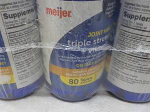 lot 39 image: 9 bottles Meijer Triple Strength Pl...