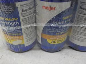 lot 42 image: 9 bottles Meijer Triple Strength Pl...