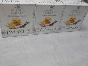 lot 63 image: 3 boxes Rustic Bakery Vanilla Butte...