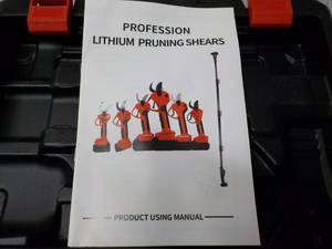 lot 75 image: Profession Lithium Pruning Shears i...