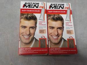 lot 98 image: 2 Just for Men Comb-in Color Light ...