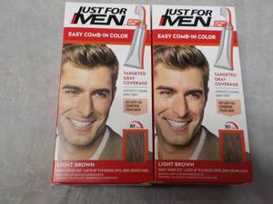 lot 99 image: 2 Just for Men Comb-in Color Light ...