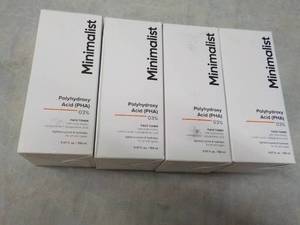 lot 108 image: 4 Minimalist Face Toners...