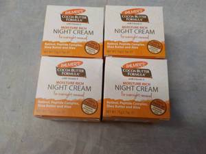 lot 121 image: 4 Palmers Night Cream...