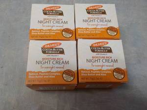 lot 122 image: 4 Palmers Night Cream...