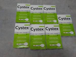lot 126 image: 7 Cystex UTI Test Strips...