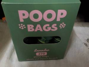 lot 143 image: 270 Lavendar Poop Bags...