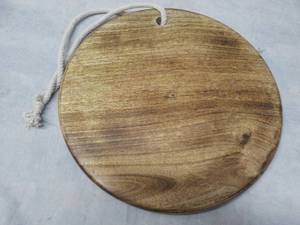 lot 153 image: 13 Diameter Wood Cutting Board...