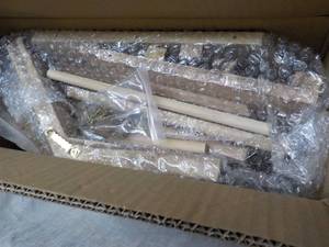 lot 160 image: Wood Bird House- needs assembly...