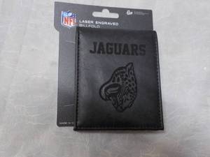lot 235 image: NFL Laser Engraved Jaguars Billfold...