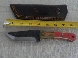 lot 261 image: MHS Cutlery Hand Crafted Damasaus S...