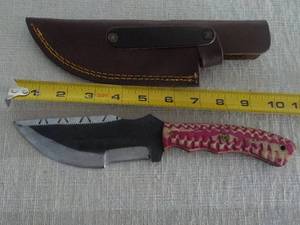 lot 265 image: MHS Cutlery Hand Crafted Damasaus S...