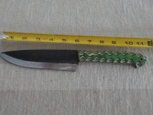 lot 274 image: MHS Cutlery Hand Crafted Damasaus S...