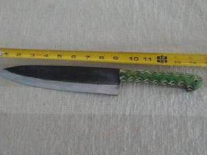 lot 277 image: MHS Cutlery Hand Crafted Damasaus S...