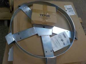 lot 285 image: 2 Drum Dollies and Wheels...