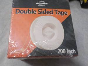lot 295 image: 4 Rolls 200 Double Sided Tape...