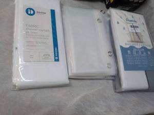 lot 299 image: Shower Curtains...