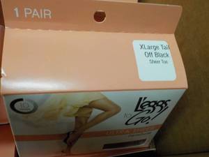 lot 300 image: Case of 36 Leggs to Go Xlarge Tall ...