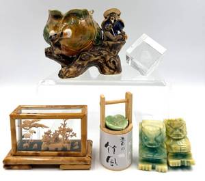 lot 69 image: Various Vintage Miniature Asian Inspired Collectable Items