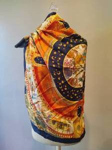 lot 79 image: Salvatore Ferragamo Silk Scarf