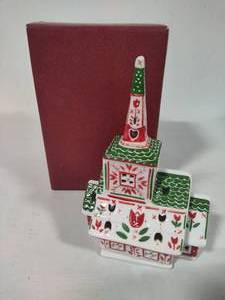 lot 109 image: Villeroy & Boch Scandanavia Decolights - Church Flower